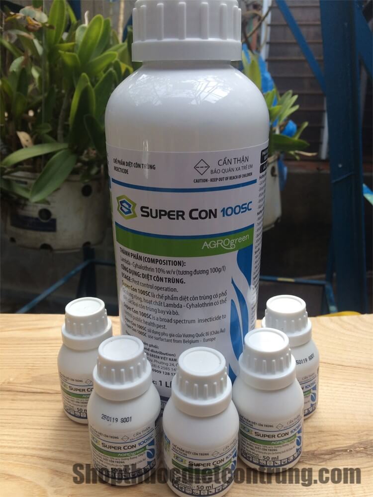 Thuốc diệt côn trùng Super Con 100SC
