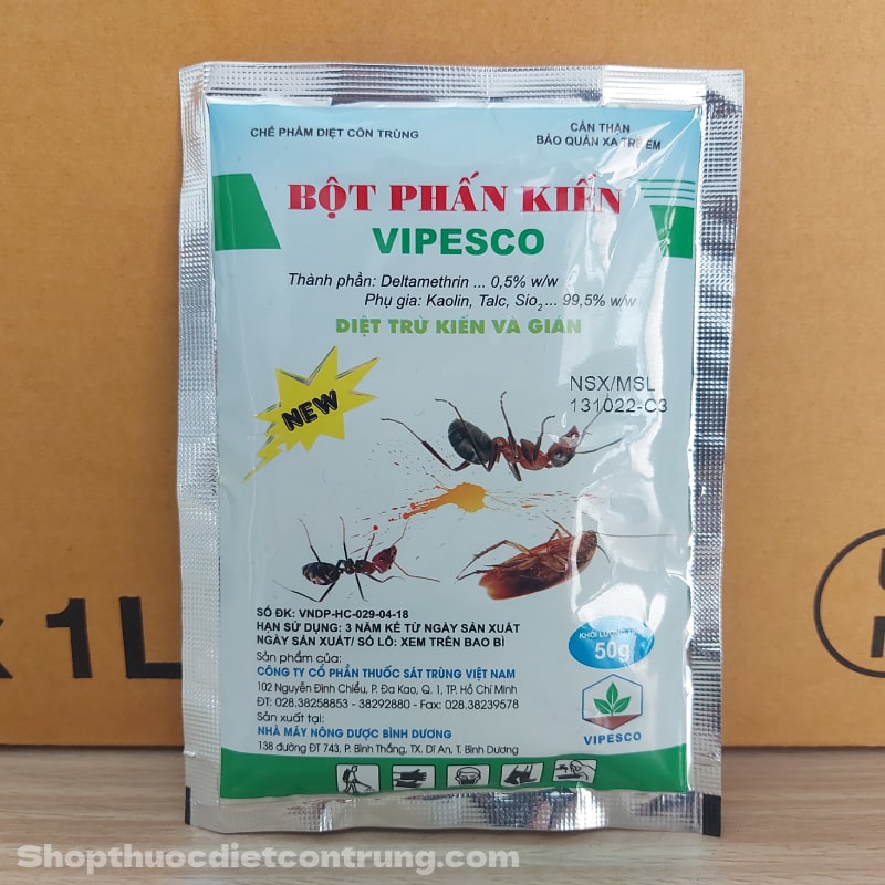 Bột phấn kiến Vipesco