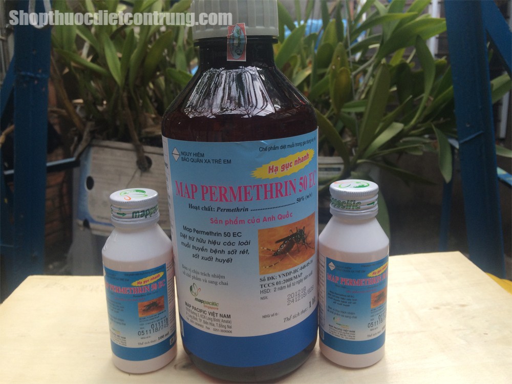Thuốc diệt muỗi Permethrin 50EC